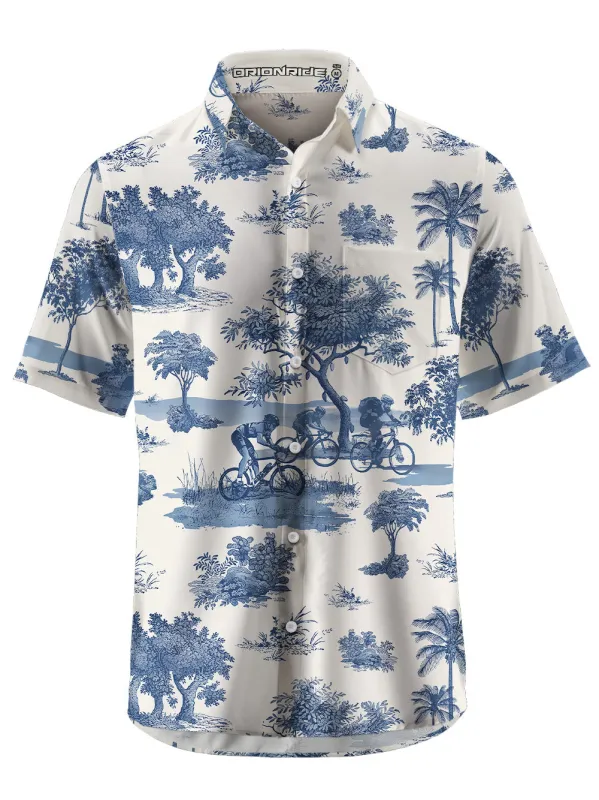 Orionride Island Adventure Zipper Pockets Ultra Lightweight Short Sleeves Gravel Shirt sold by Orionride