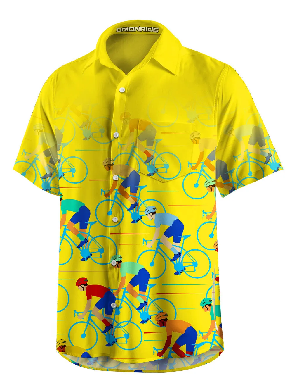 Orionride Passionate Competition Zipper Pockets Ultra Lightweight Short Sleeves Gravel Shirt sold by Orionride product image thumbnail 4