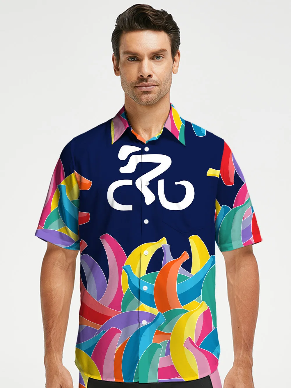 Orionride Champion Banana Zipper Pockets Ultra Lightweight Short Sleeves Gravel Shirt sold by Orionride product image thumbnail 2