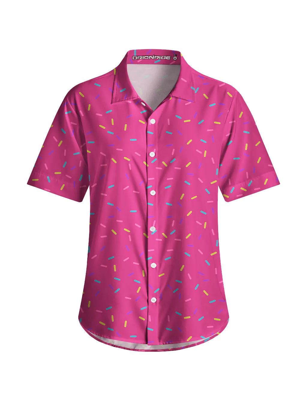 Orionride Donuts In Pocket Zipper Pockets Ultra Lightweight Short Sleeves Women's Gravel Shirt sold by Orionride product image thumbnail 2