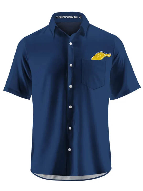 Orionride Banana In Pocket Zipper Pockets Ultra Lightweight Short Sleeves Gravel Shirt sold by Orionride