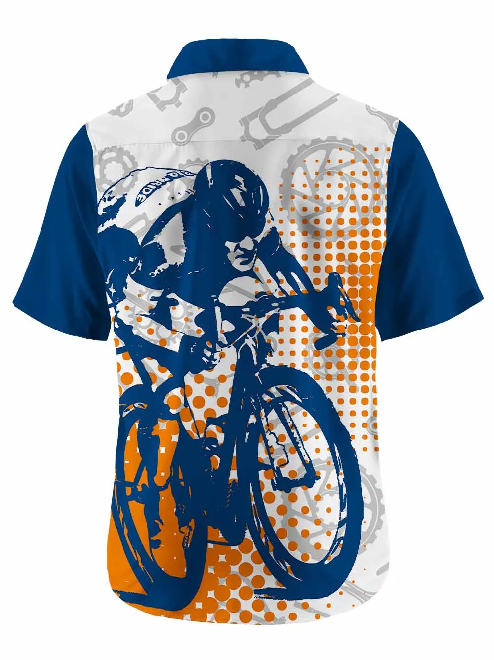 Orionride Explore Cycling Zipper Pockets Ultra Lightweight Short Sleeves Gravel Shirt sold by Orionride product image thumbnail 4