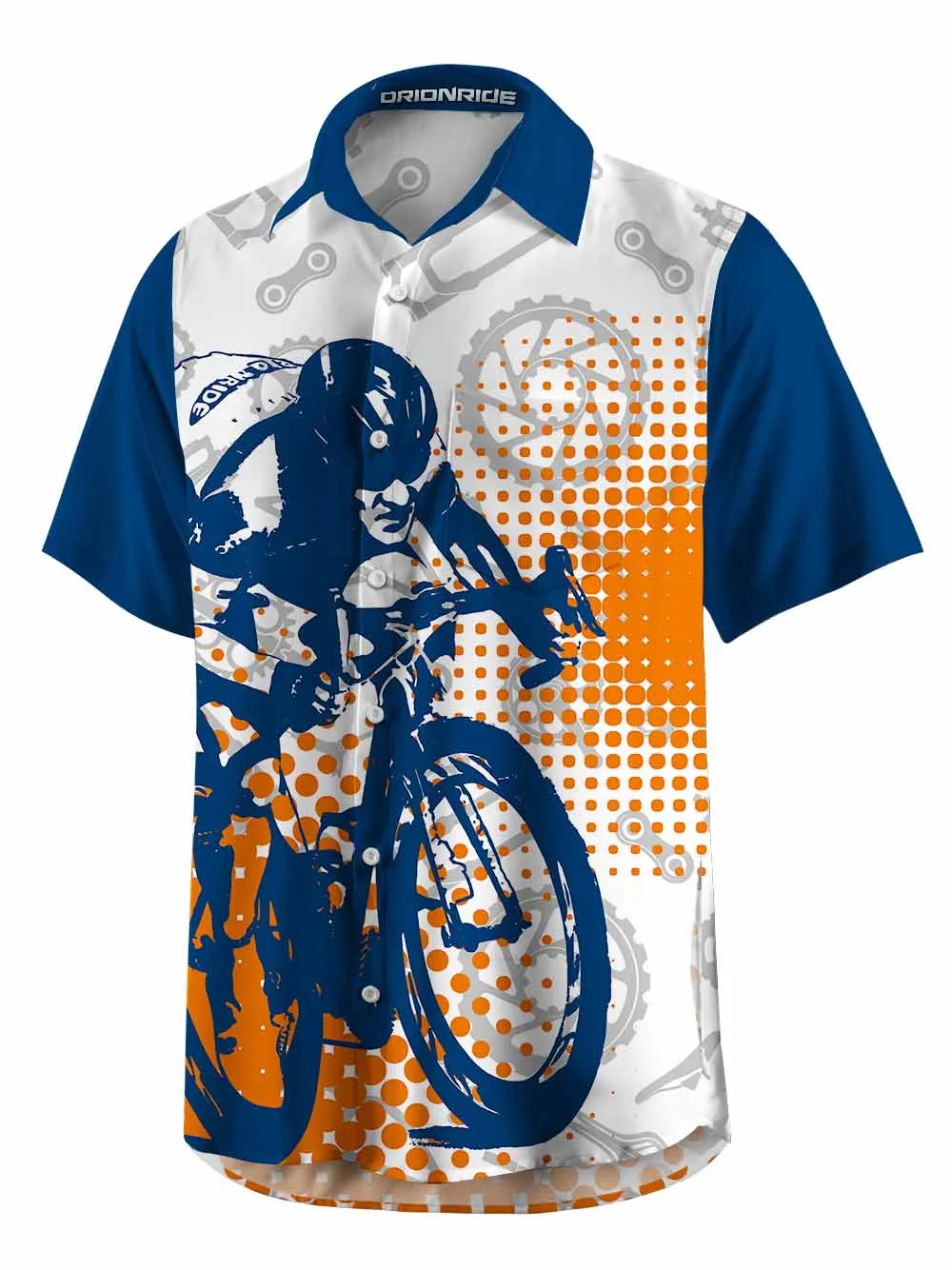 Orionride Explore Cycling Zipper Pockets Ultra Lightweight Short Sleeves Gravel Shirt sold by Orionride product image thumbnail 3