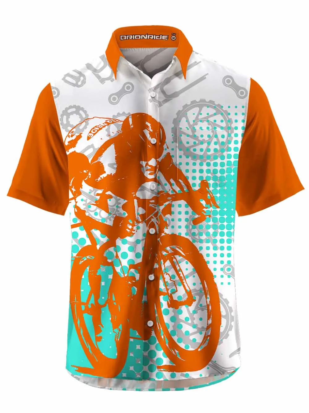 Orionride Explore Cycling Zipper Pockets Ultra Lightweight Short Sleeves Gravel Shirt sold by Orionride product image thumbnail 2