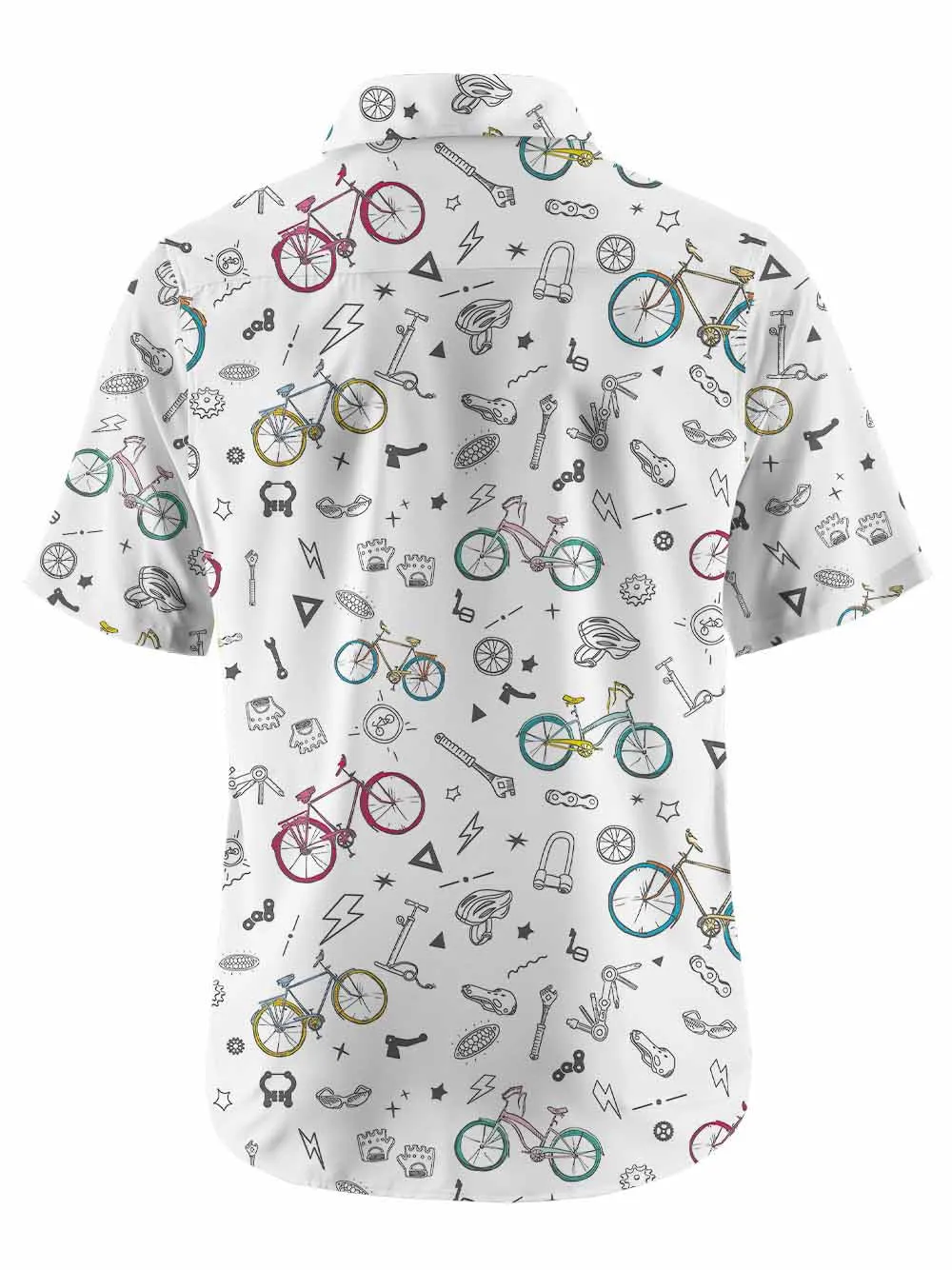 Orionride Parts World Zipper Pockets Ultra Lightweight Short Sleeves Gravel Shirt sold by Orionride product image thumbnail 4