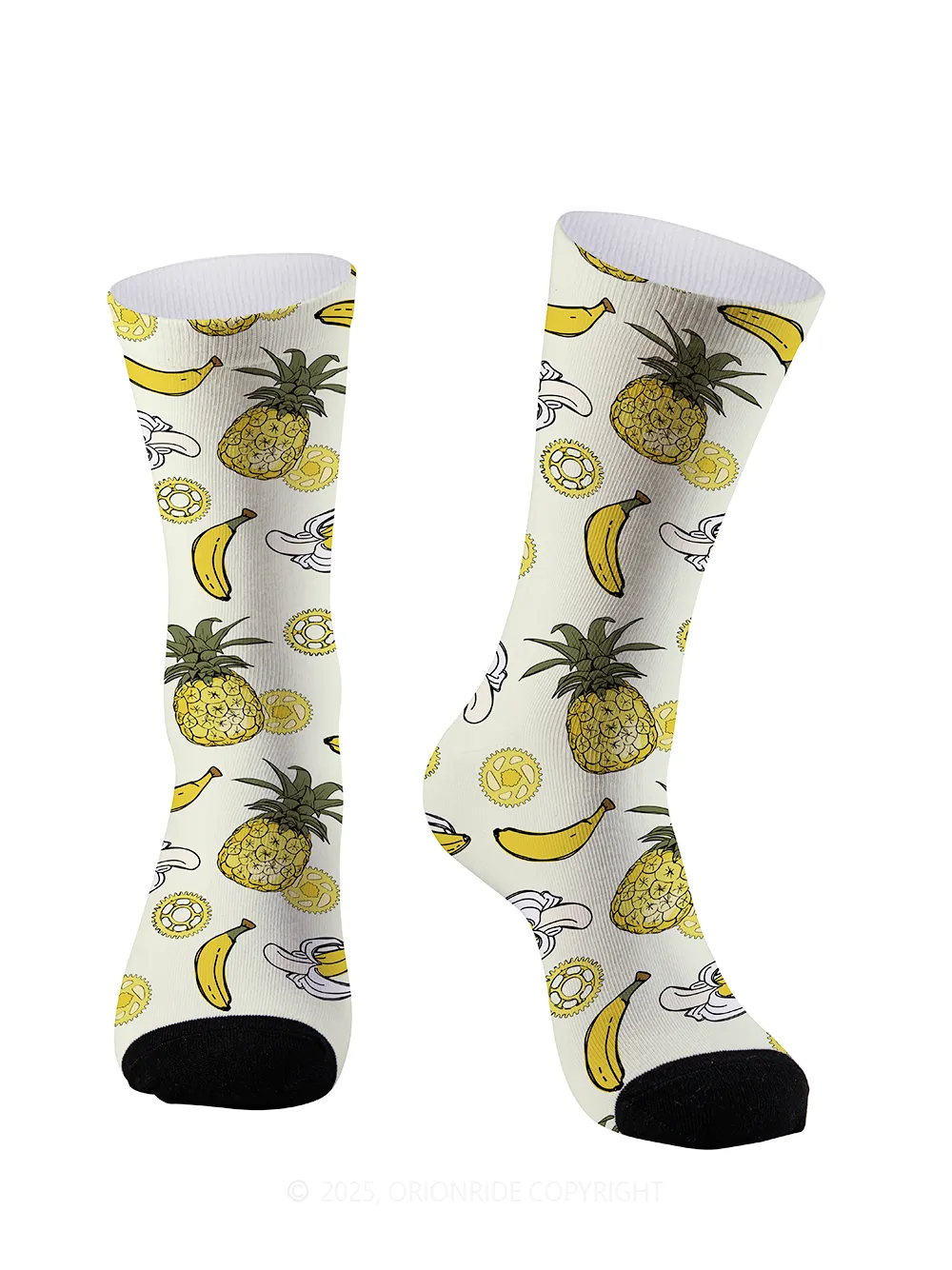 Orionride Pineapple Gear Cycling Socks sold by Orionride product image thumbnail 2