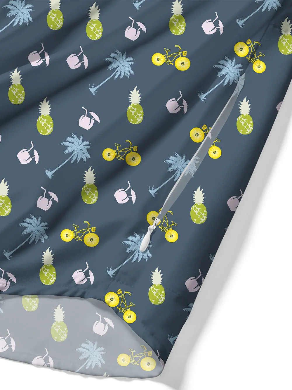 Orionride Tropical Fruits Zipper Pockets Ultra Lightweight Short Sleeves Gravel Shirt sold by Orionride product image thumbnail 5