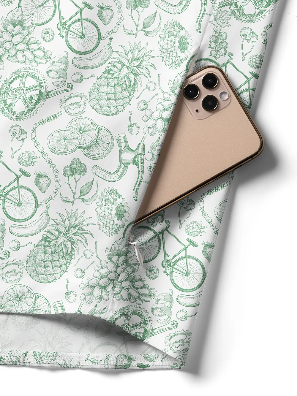 Orionride Fruit Collection Zipper Pockets Ultra Lightweight Short Sleeves Women's Gravel Shirt sold by Orionride product image thumbnail 4