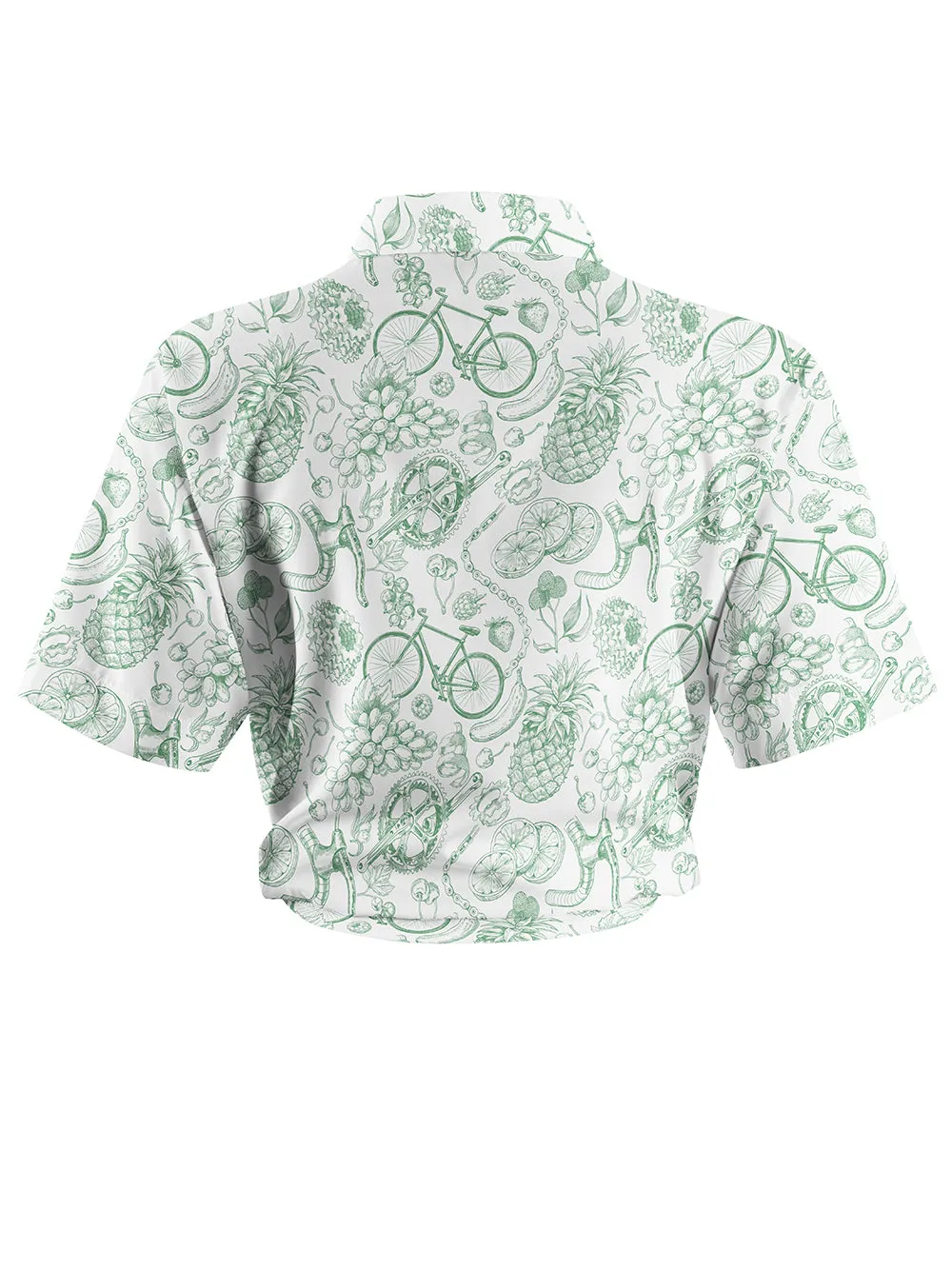 Orionride Fruit Collection Zipper Pockets Ultra Lightweight Short Sleeves Women's Gravel Shirt sold by Orionride product image thumbnail 2