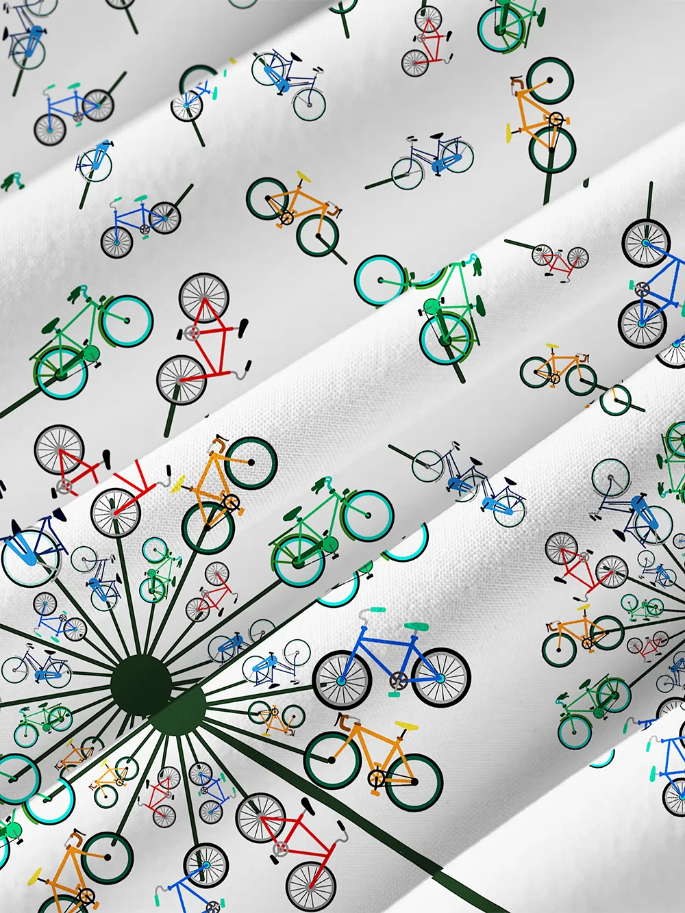 Orionride Dandelion Bike Zipper Pockets Ultra Lightweight Short Sleeves Women's Gravel Shirt sold by Orionride product image thumbnail 5