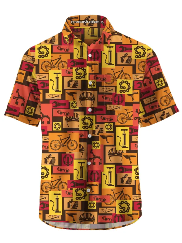 Orionride Cycling Suit Zipper Pockets Ultra Lightweight Short Sleeves Gravel Shirt sold by Orionride