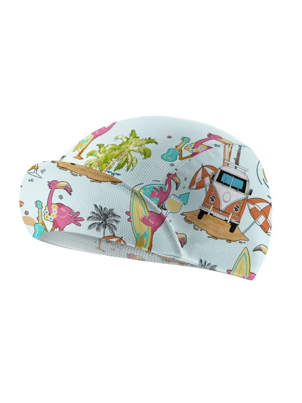 Orionride Beach Party Cycling Cap sold by Orionride