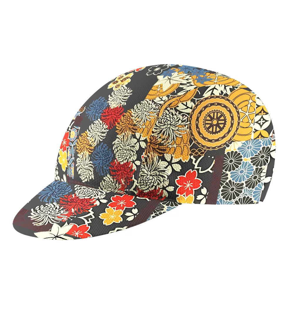 Orionride Unique Gear Flower Cycling Cap sold by Orionride product image thumbnail 3