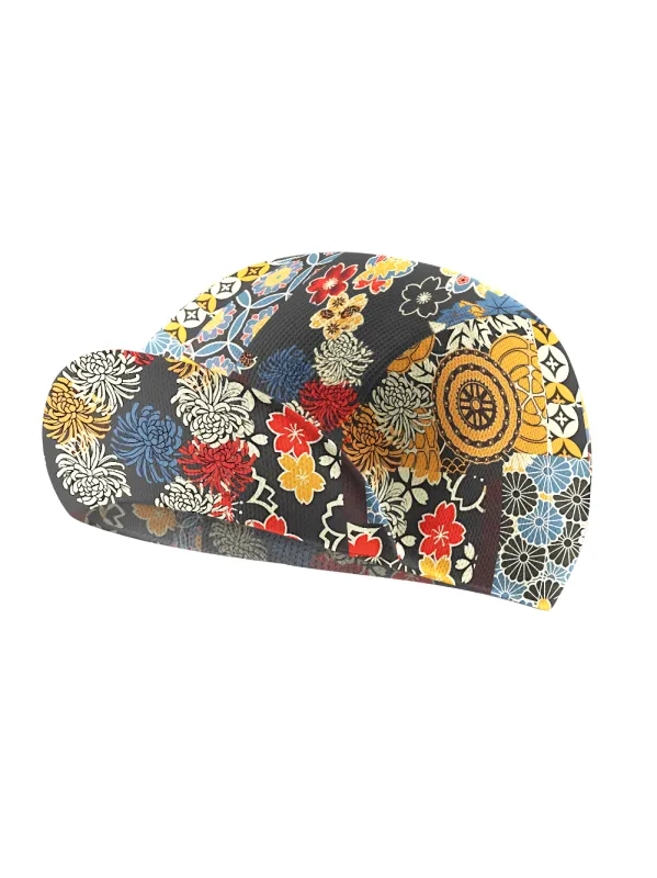 Orionride Unique Gear Flower Cycling Cap sold by Orionride