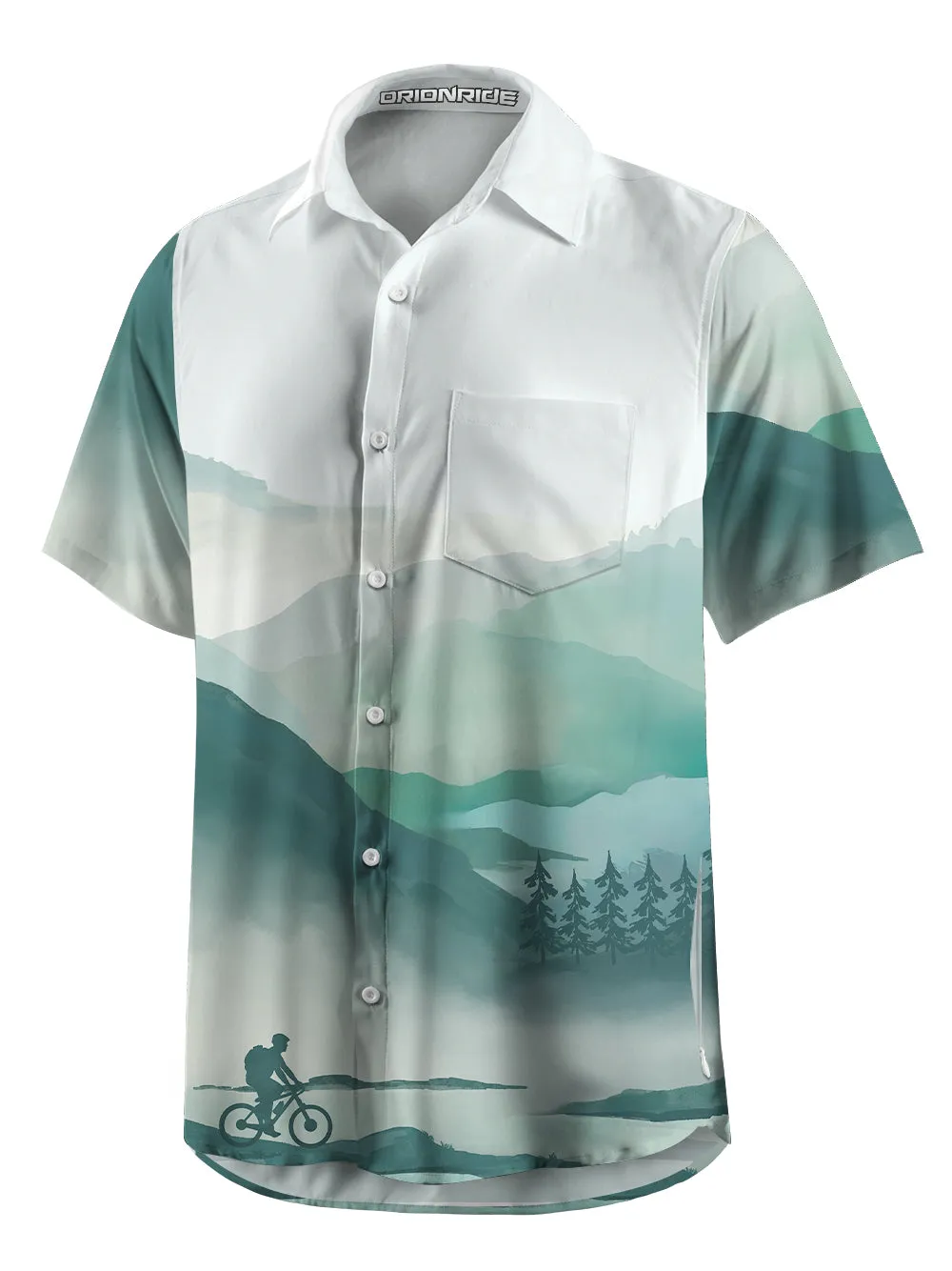 Orionride Mountain Adventure Zipper Pockets Ultra Lightweight Short Sleeves Gravel Shirt sold by Orionride product image thumbnail 4