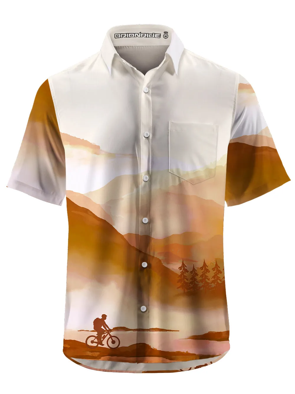 Orionride Mountain Adventure Zipper Pockets Ultra Lightweight Short Sleeves Gravel Shirt sold by Orionride product image thumbnail 3