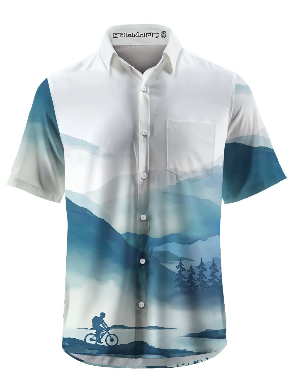 Orionride Mountain Adventure Zipper Pockets Ultra Lightweight Short Sleeves Gravel Shirt sold by Orionride product image thumbnail 2