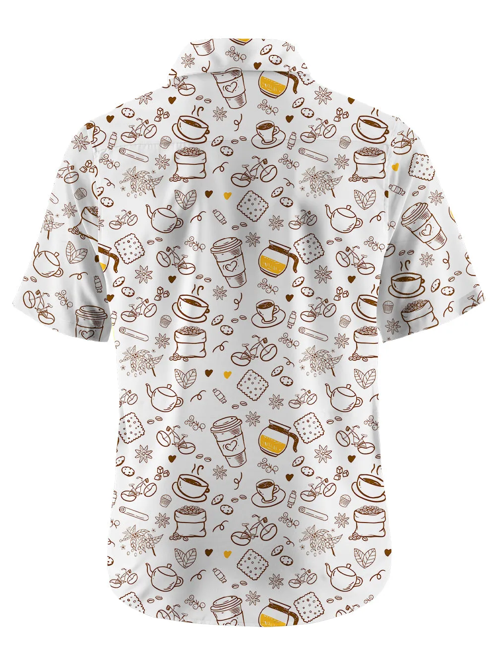 Orionride Cafe Charm Zipper Pockets Ultra Lightweight Short Sleeves Gravel Shirt sold by Orionride product image thumbnail 3