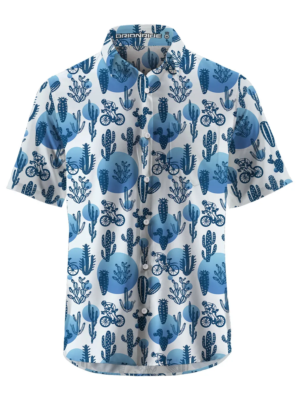 Orionride Cactus Ride Zipper Pockets Ultra Lightweight Short Sleeves Gravel Shirt sold by Orionride product image thumbnail 4