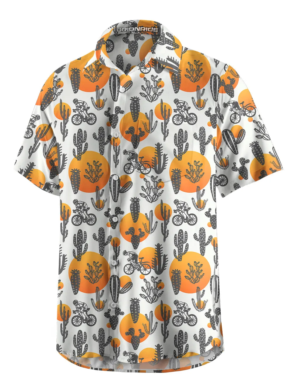 Orionride Cactus Ride Zipper Pockets Ultra Lightweight Short Sleeves Gravel Shirt sold by Orionride product image thumbnail 5