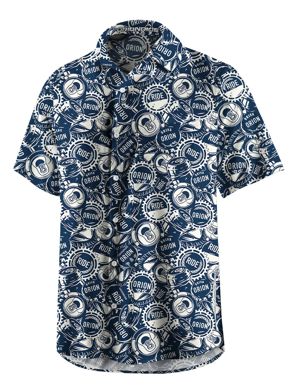 Orionride Riding A Little Drunk Zipper Pockets Ultra Lightweight Short Sleeves Gravel Shirt sold by Orionride product image thumbnail 4