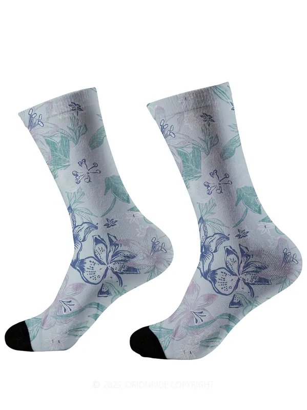 Orionride Fragrant Garden Cycling Socks sold by Orionride