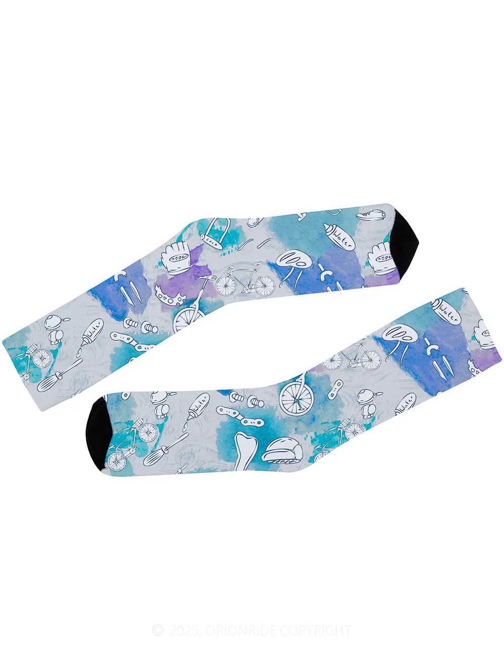 Orionride Ink Parts Cycling Socks sold by Orionride product image thumbnail 3