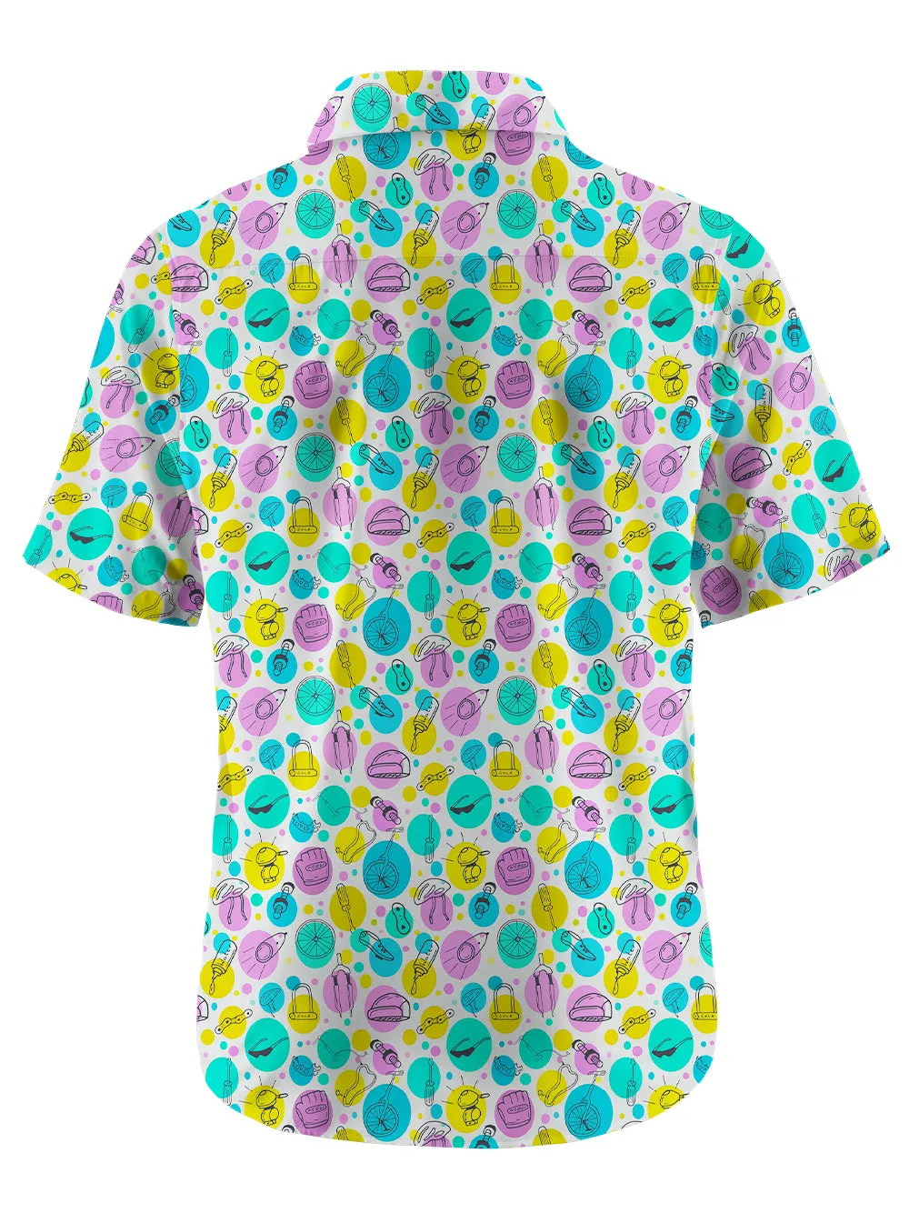 Orionride Colorful Equipment Zipper Pockets Ultra Lightweight Short Sleeves Gravel Shirt sold by Orionride product image thumbnail 3