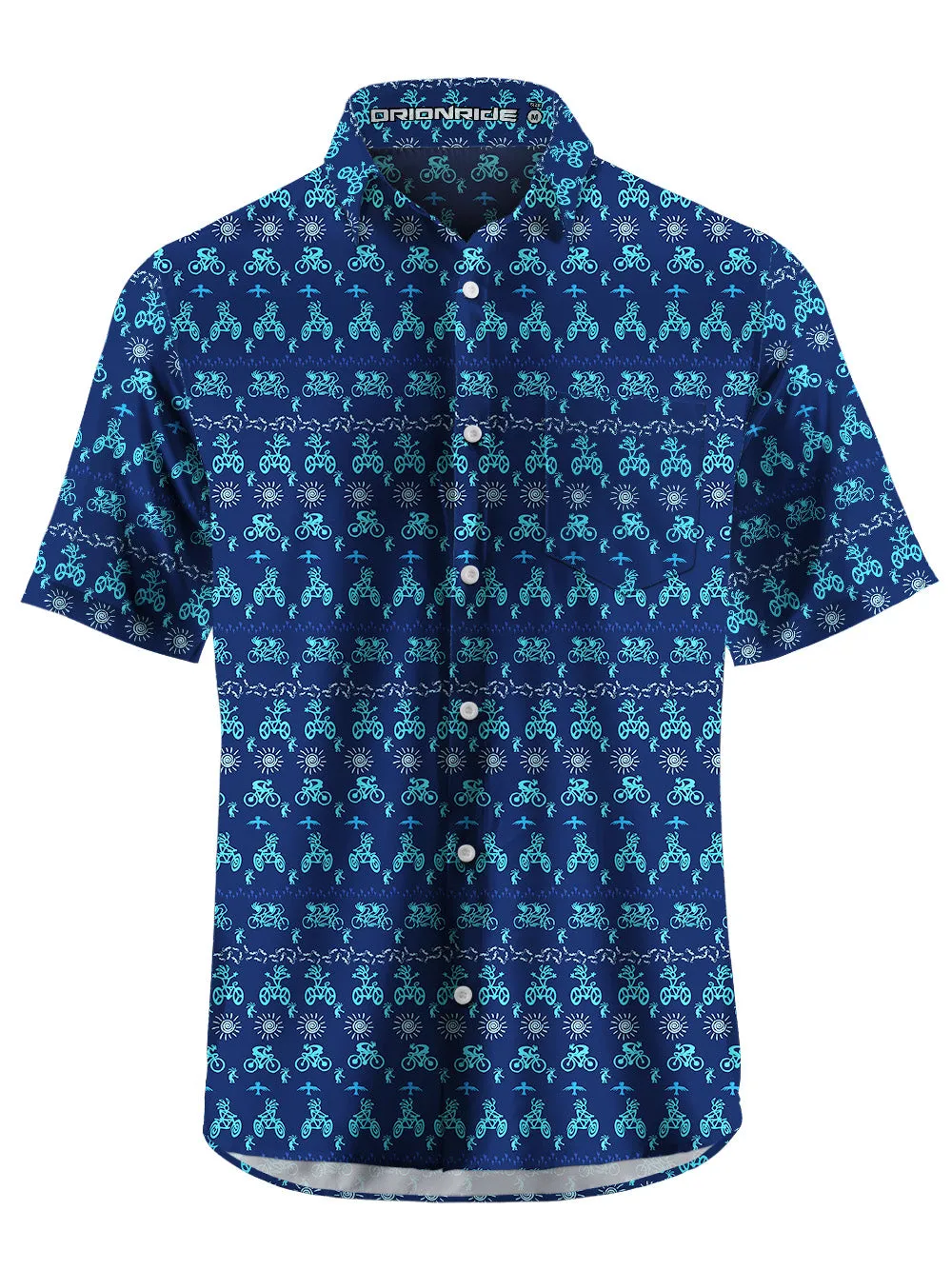 Orionride Vitality Feast Zipper Pockets Ultra Lightweight Short Sleeves Gravel Shirt sold by Orionride product image thumbnail 4