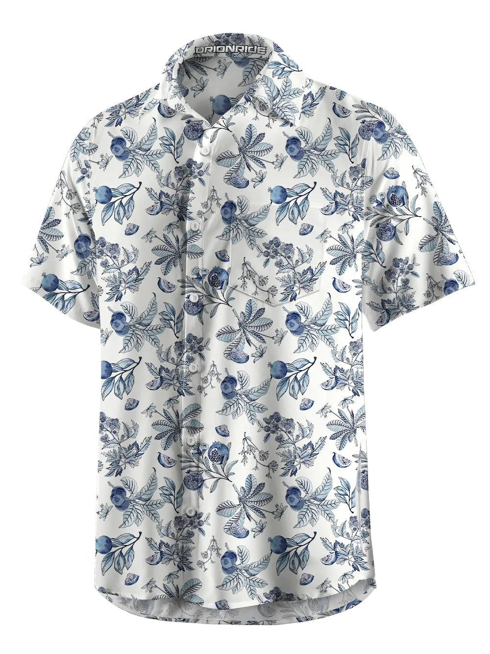 Orionride Juicy Pomegranate Zipper Pockets Ultra Lightweight Short Sleeves Gravel Shirt sold by Orionride product image thumbnail 4