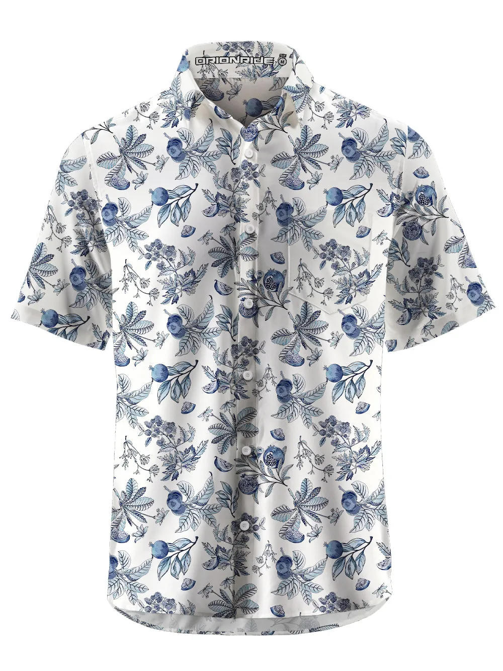 Orionride Juicy Pomegranate Zipper Pockets Ultra Lightweight Short Sleeves Gravel Shirt sold by Orionride
