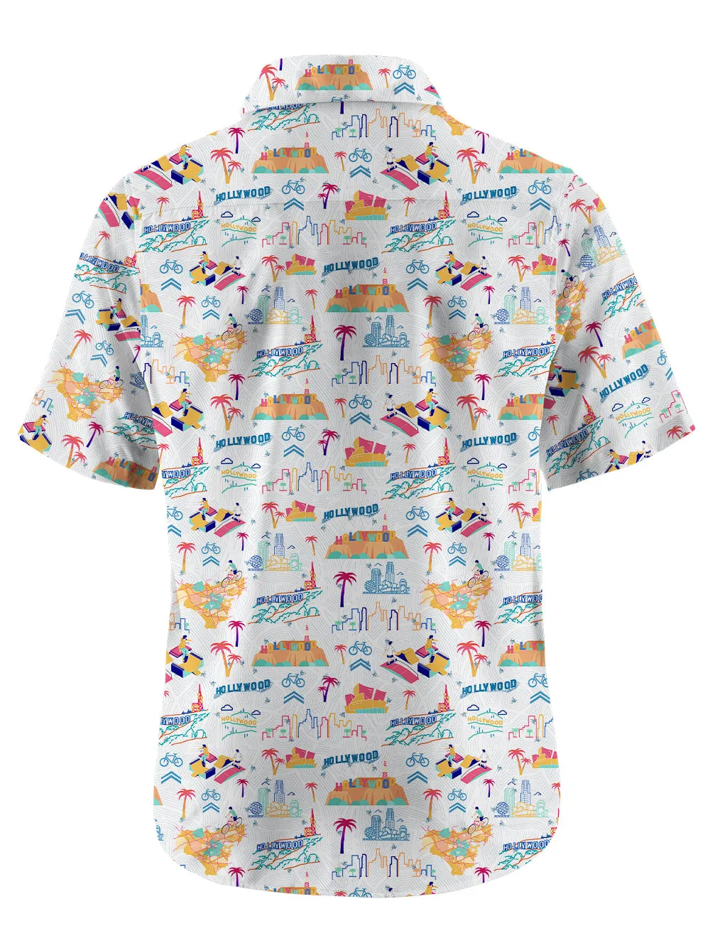 Orionride Los Angeles Stories Zipper Pockets Ultra Lightweight Short Sleeves Gravel Shirt sold by Orionride product image thumbnail 3