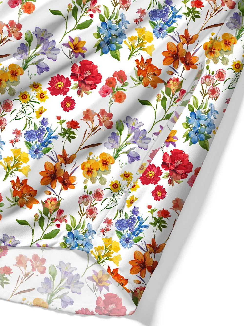 Orionride Sunshine Floral Zipper Pockets Ultra Lightweight Short Sleeves Gravel Shirt sold by Orionride product image thumbnail 5