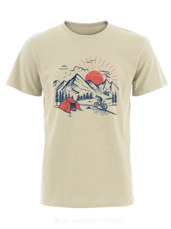 Orionride Outdoor Camping Short Sleeves Bike T-Shirt sold by Orionride