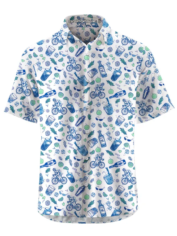 Orionride Cool Journey Zipper Pockets Ultra Lightweight Short Sleeves Gravel Shirt sold by Orionride