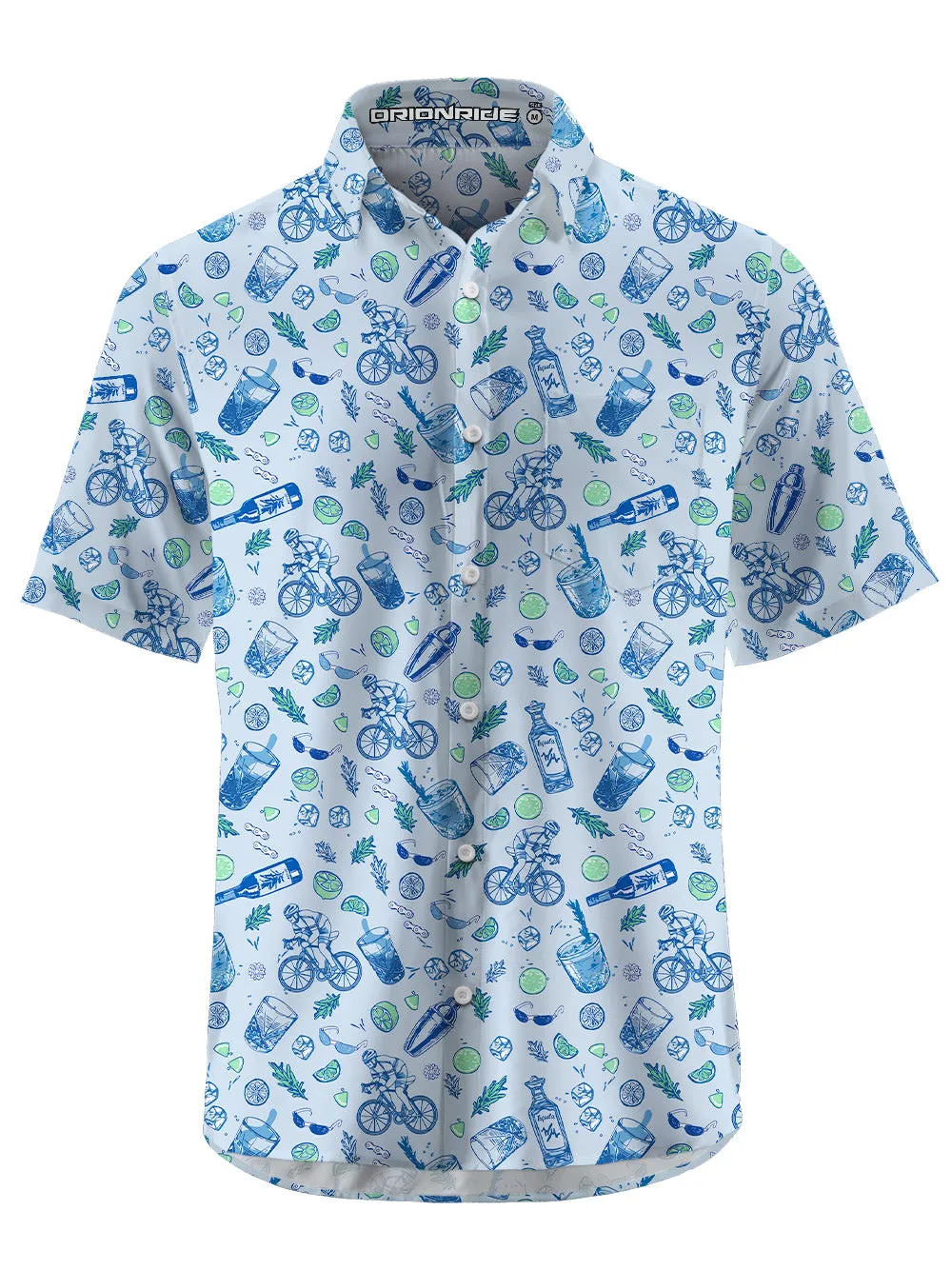 Orionride Cool Journey Zipper Pockets Ultra Lightweight Short Sleeves Gravel Shirt sold by Orionride product image thumbnail 2