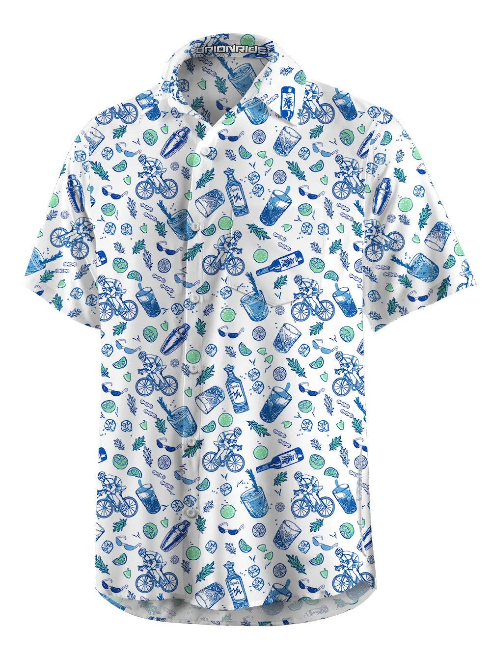 Orionride Cool Journey Zipper Pockets Ultra Lightweight Short Sleeves Gravel Shirt sold by Orionride product image thumbnail 3