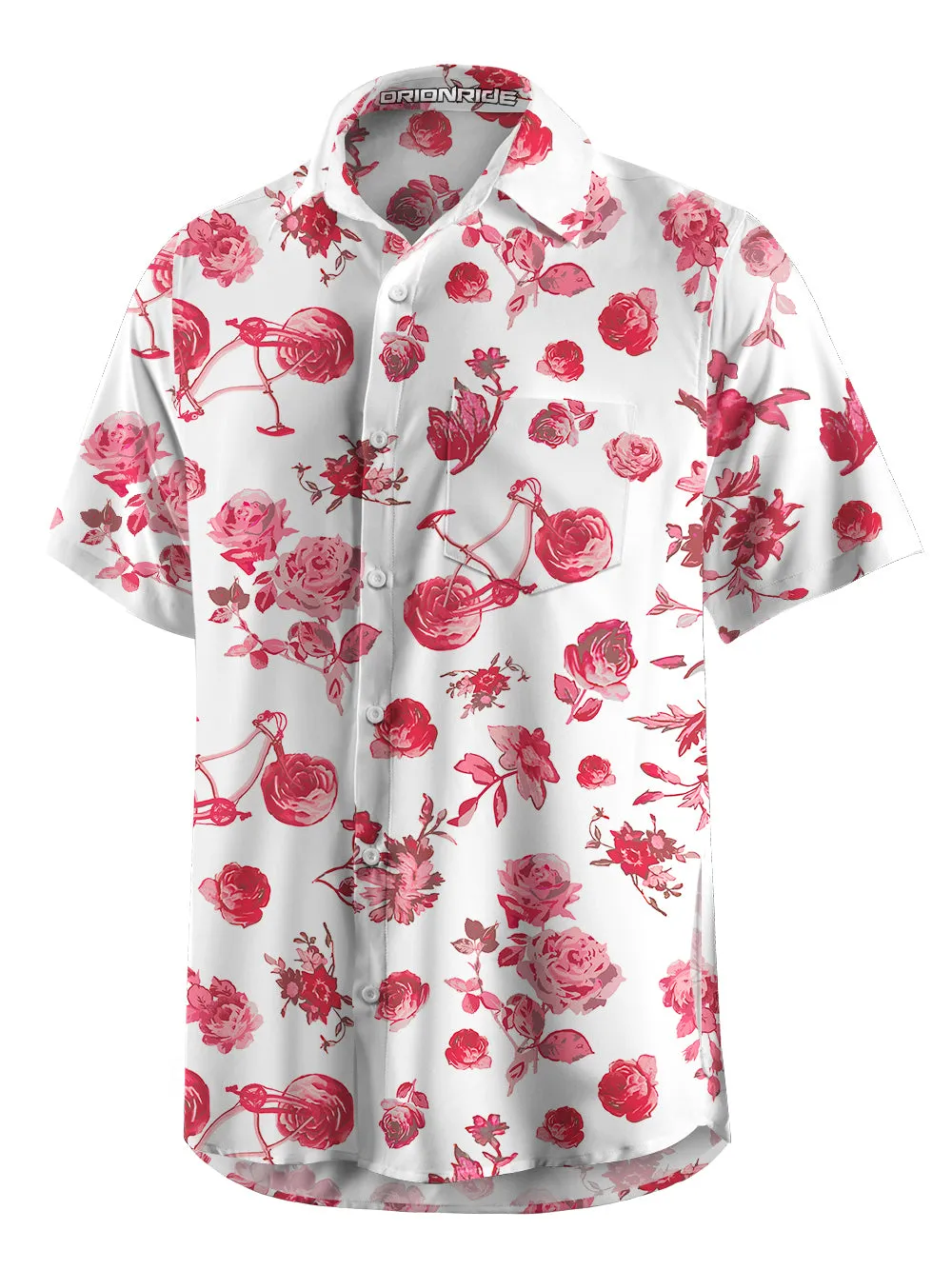 Orionride Romantic Trip Zipper Pockets Ultra Lightweight Short Sleeves Gravel Shirt sold by Orionride product image thumbnail 3