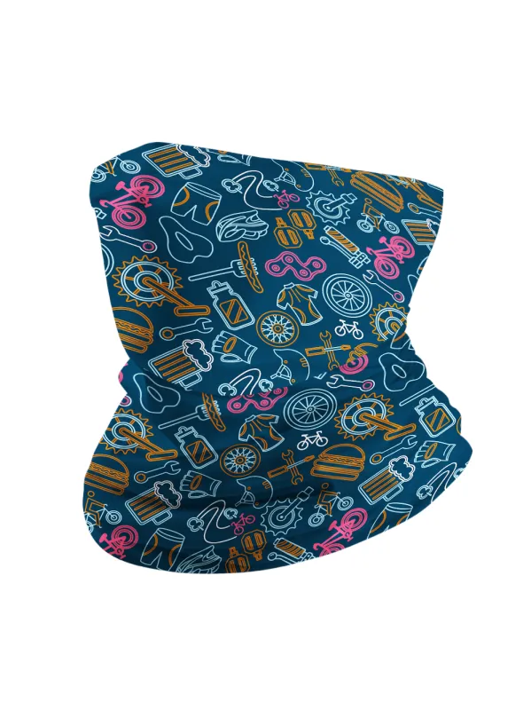 Orionride Weekend BBQ Lightweight Cycling Neck Gaiter sold by Orionride