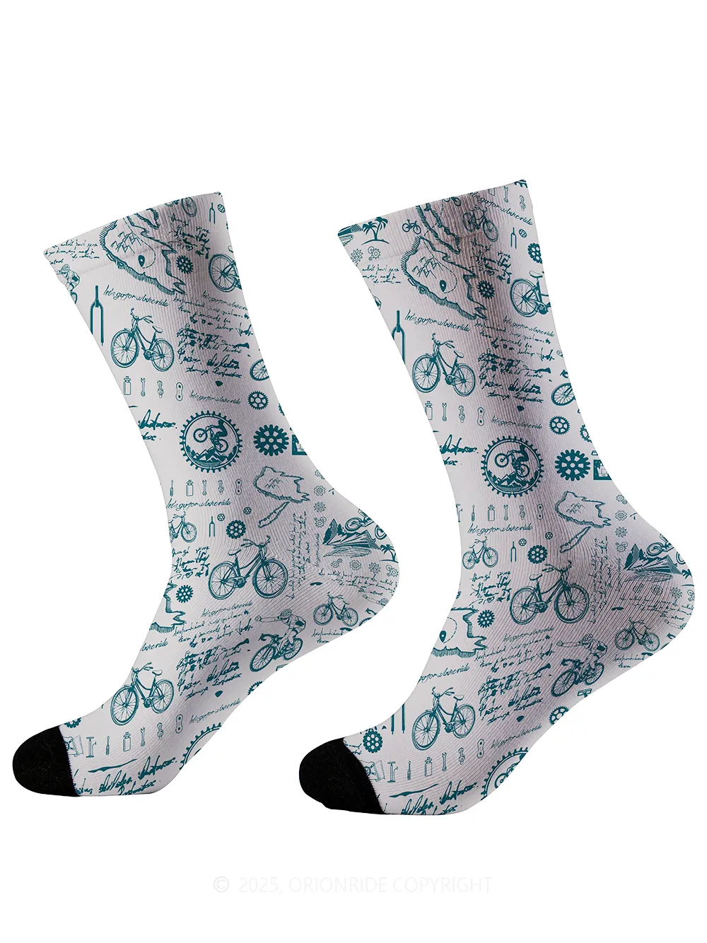Orionride Cycling Diary Cycling Socks sold by Orionride