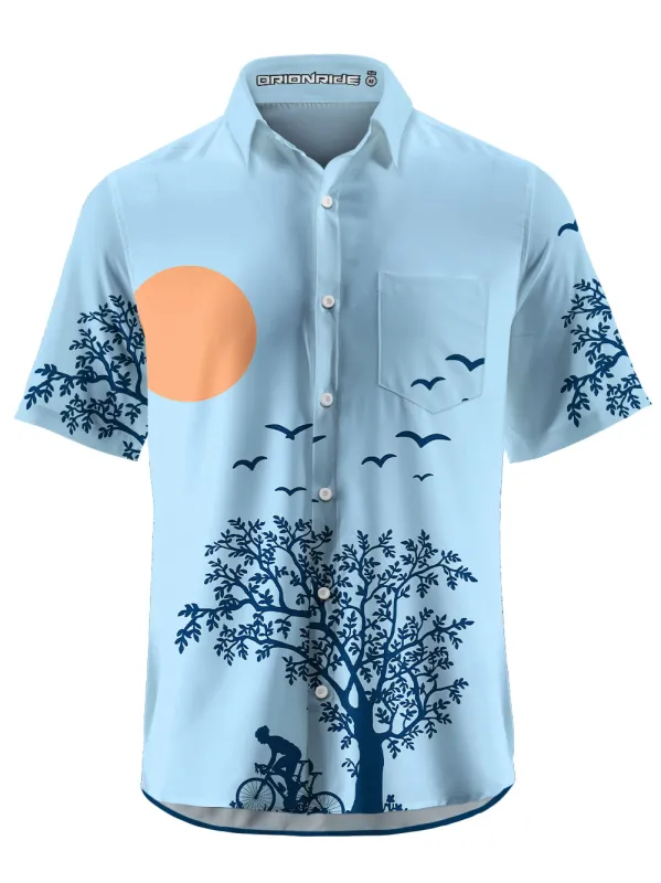 Orionride Lonely Travel Zipper Pockets Ultra Lightweight Short Sleeves Gravel Shirt sold by Orionride