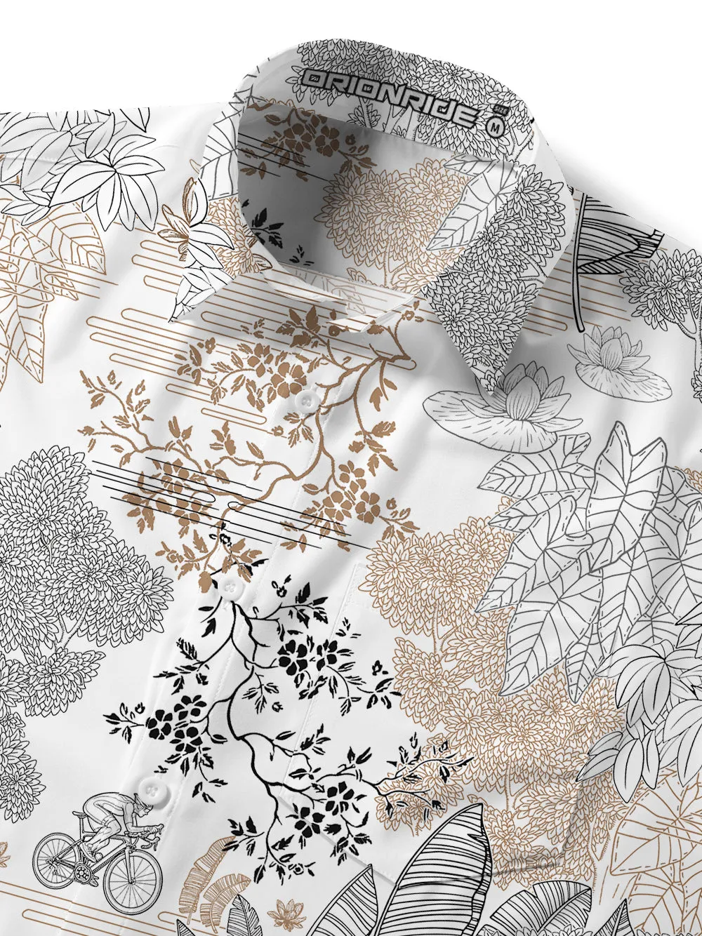 Orionride Dream Ride Zipper Pockets Ultra Lightweight Short Sleeves Gravel Shirt sold by Orionride product image thumbnail 5