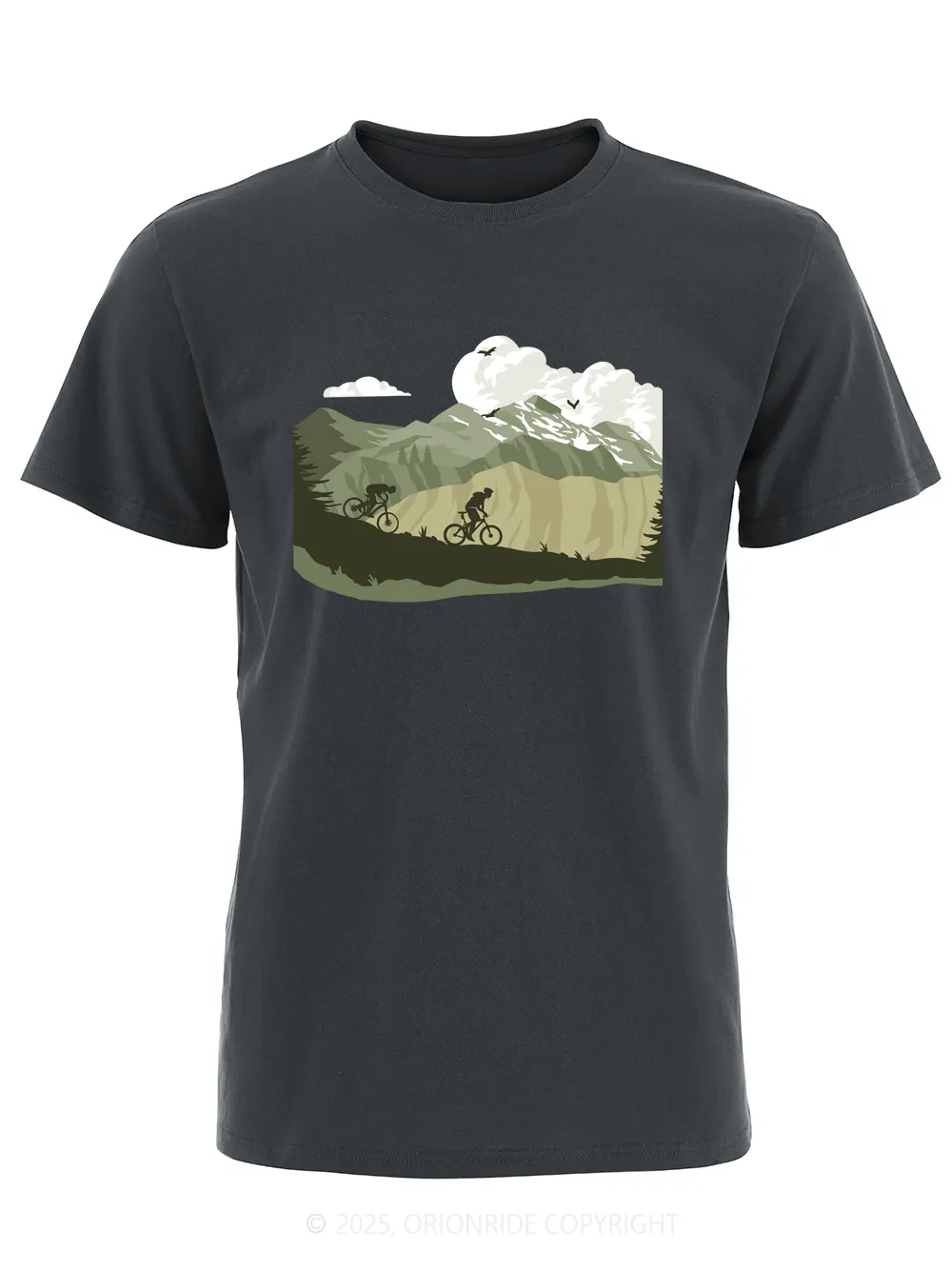 Orionride Short Sleeves Mountain Racing Bike T-Shirt sold by Orionride product image thumbnail 3