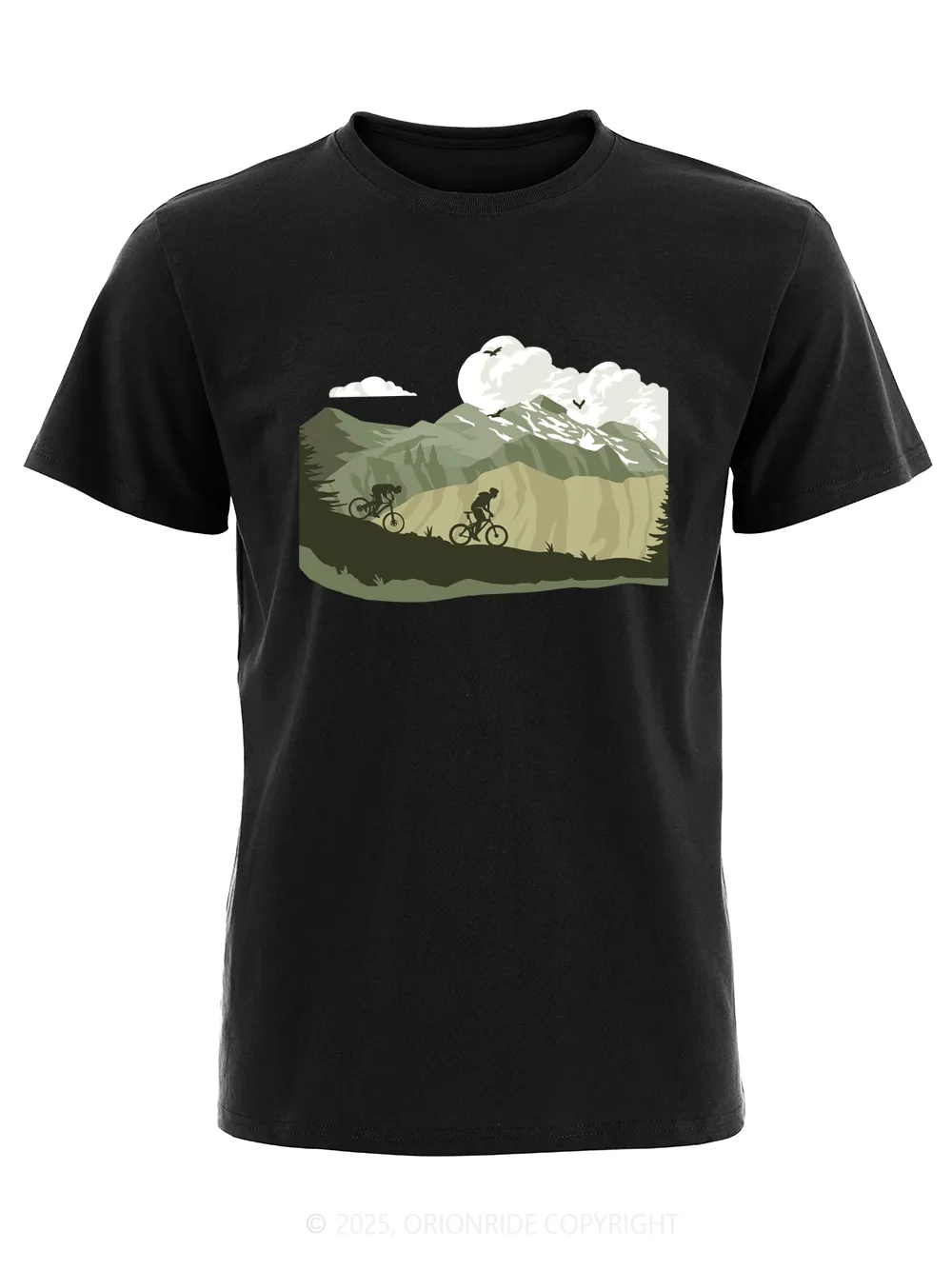Orionride Short Sleeves Mountain Racing Bike T-Shirt sold by Orionride product image thumbnail 4