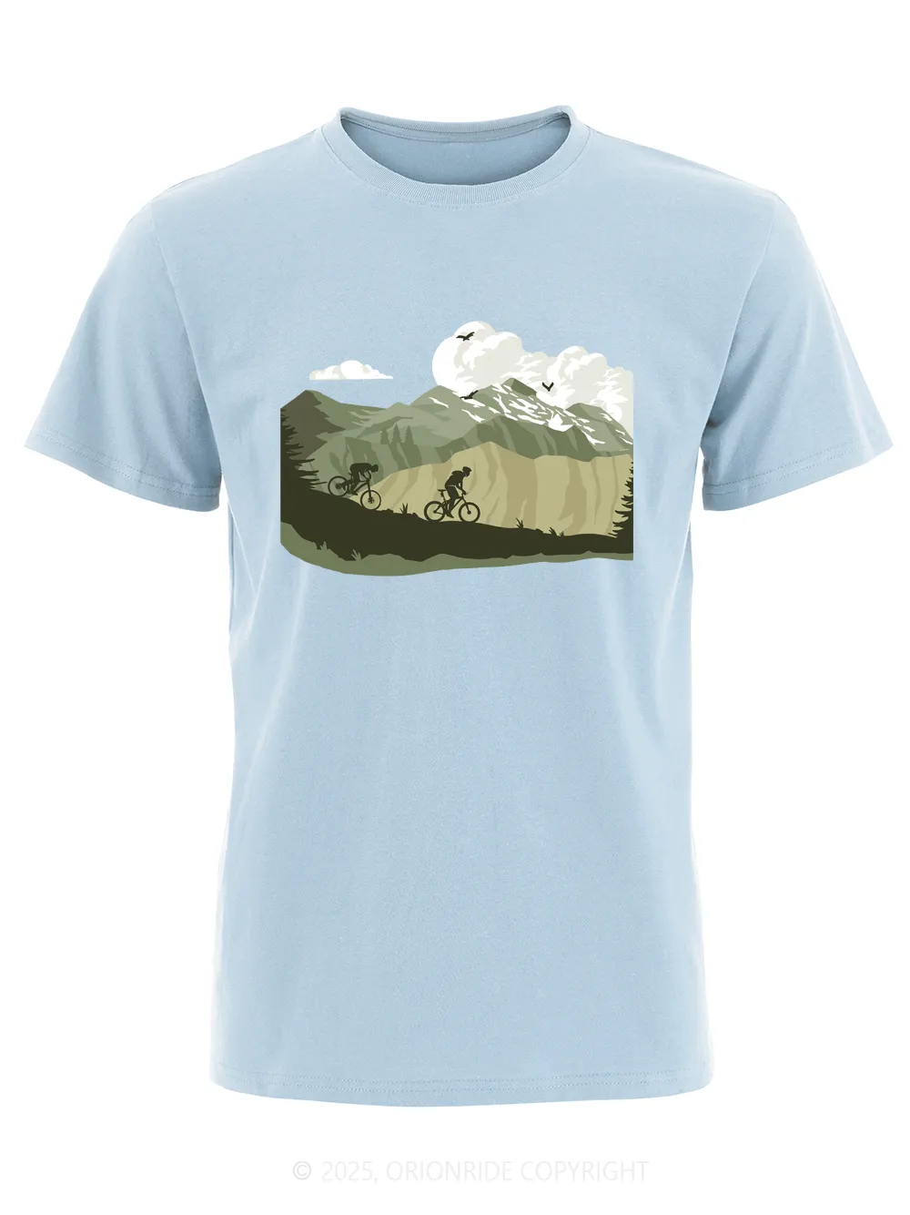 Orionride Short Sleeves Mountain Racing Bike T-Shirt sold by Orionride product image thumbnail 5