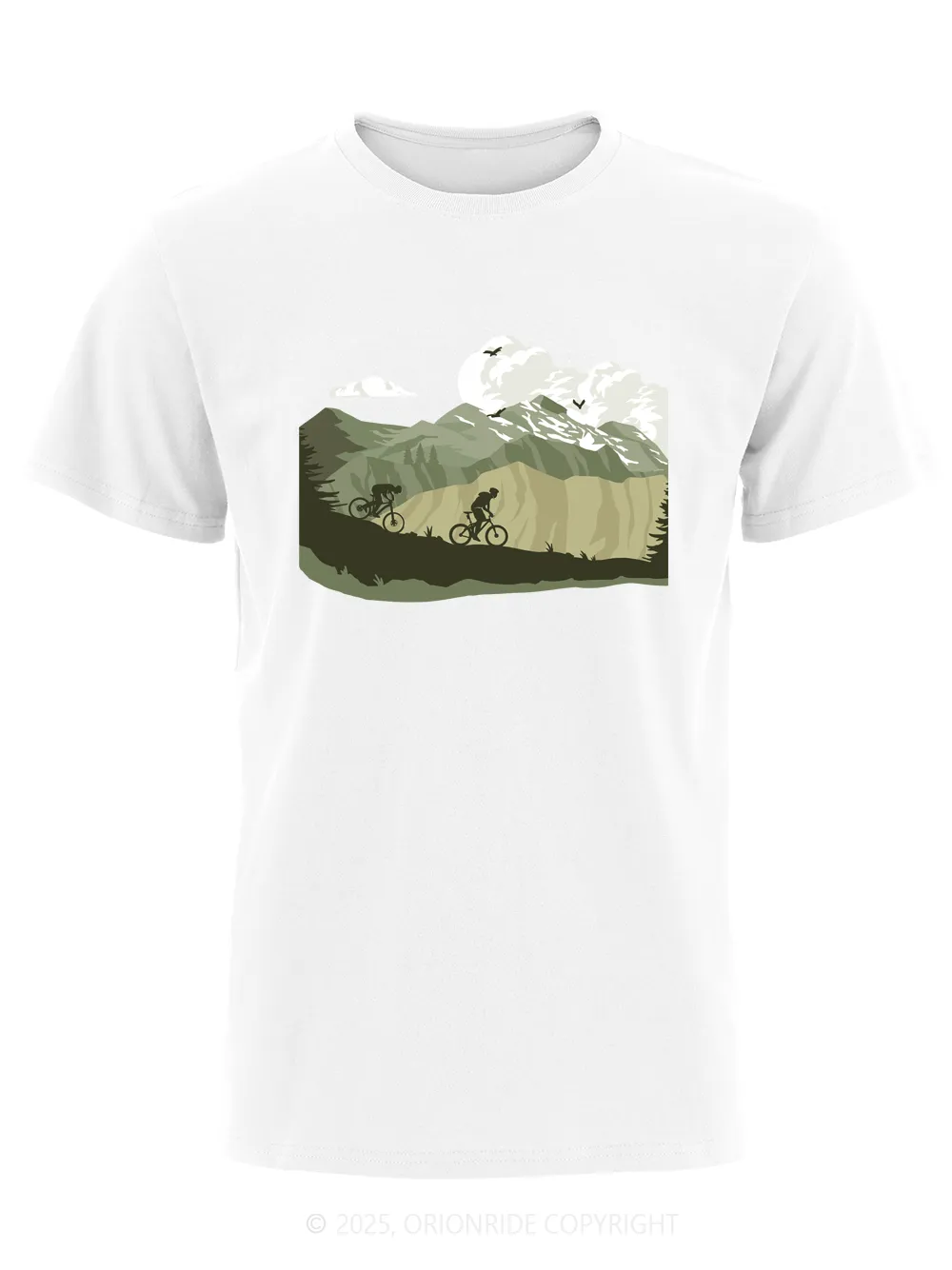 Orionride Short Sleeves Mountain Racing Bike T-Shirt sold by Orionride product image thumbnail 2