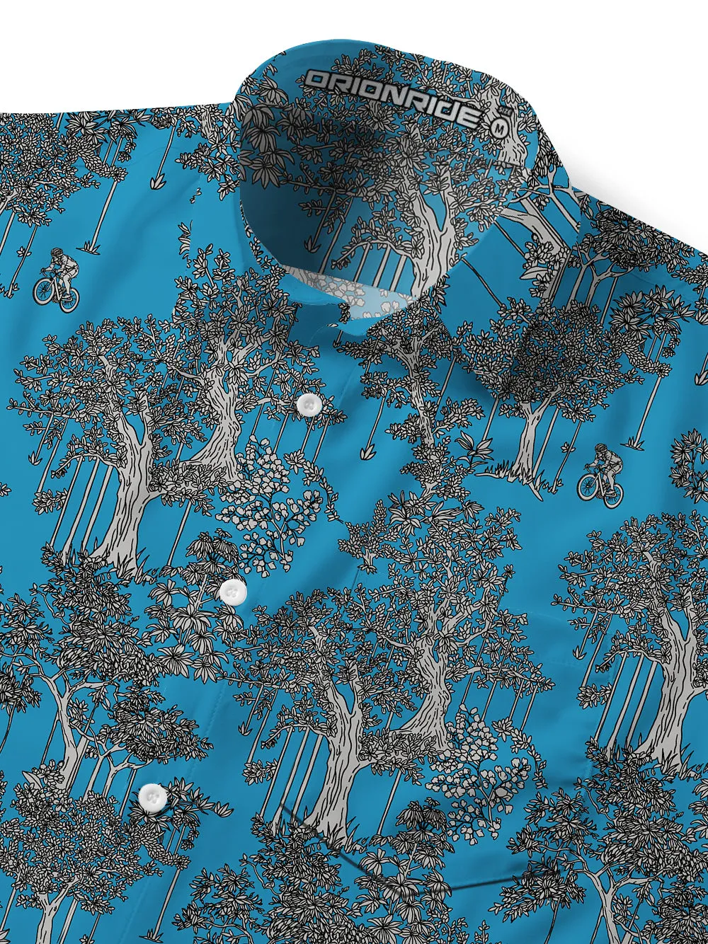 Orionride Banyan Tree Cycling Zipper Pockets Ultra Lightweight Short Sleeves Gravel Shirt sold by Orionride product image thumbnail 4