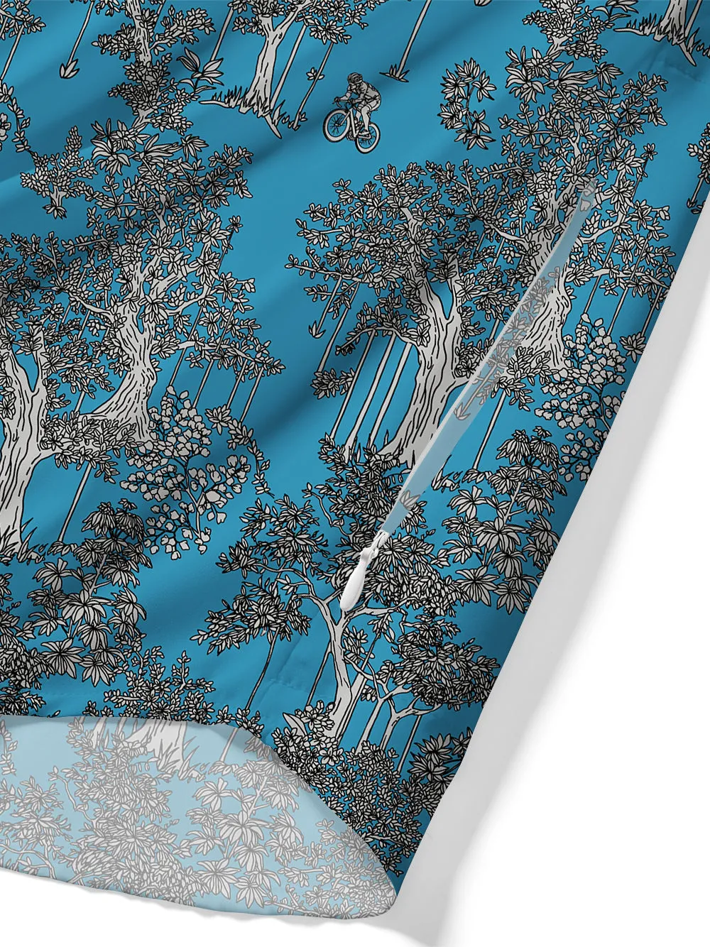 Orionride Banyan Tree Cycling Zipper Pockets Ultra Lightweight Short Sleeves Gravel Shirt sold by Orionride product image thumbnail 5