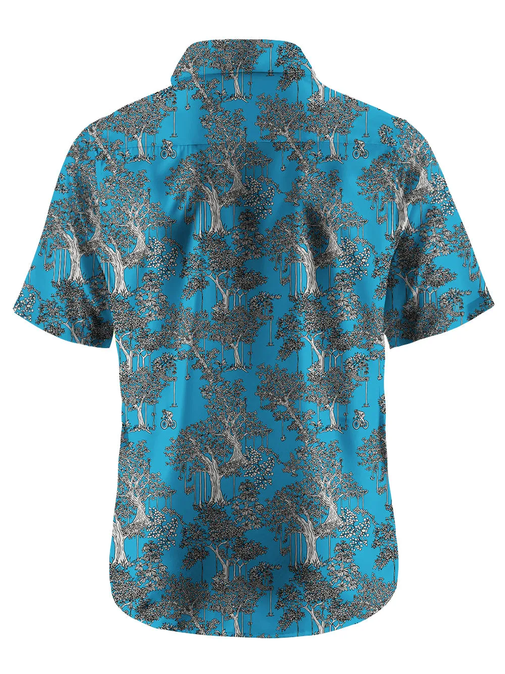 Orionride Banyan Tree Cycling Zipper Pockets Ultra Lightweight Short Sleeves Gravel Shirt sold by Orionride product image thumbnail 3