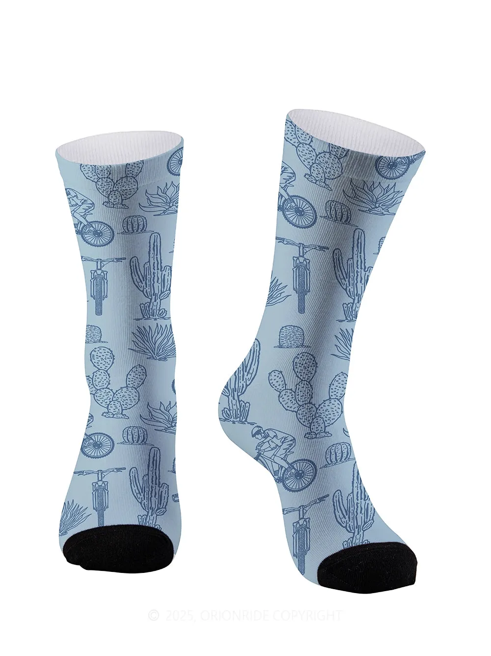 Orionride Desert Cactus Cycling Socks sold by Orionride product image thumbnail 3